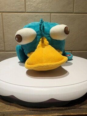 Disney Store Official Perry The Platypus Plush Phineas And Ferb No Sound 18”